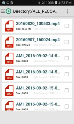 Video Recovery android App screenshot 5